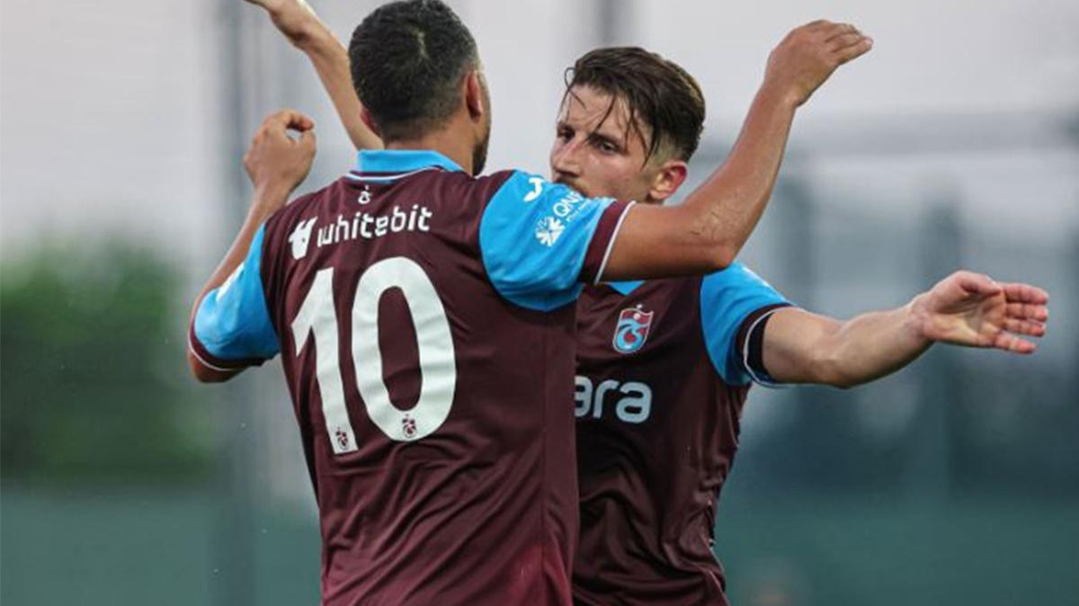 Trabzonspor, hazrlk manda 2 golle gld