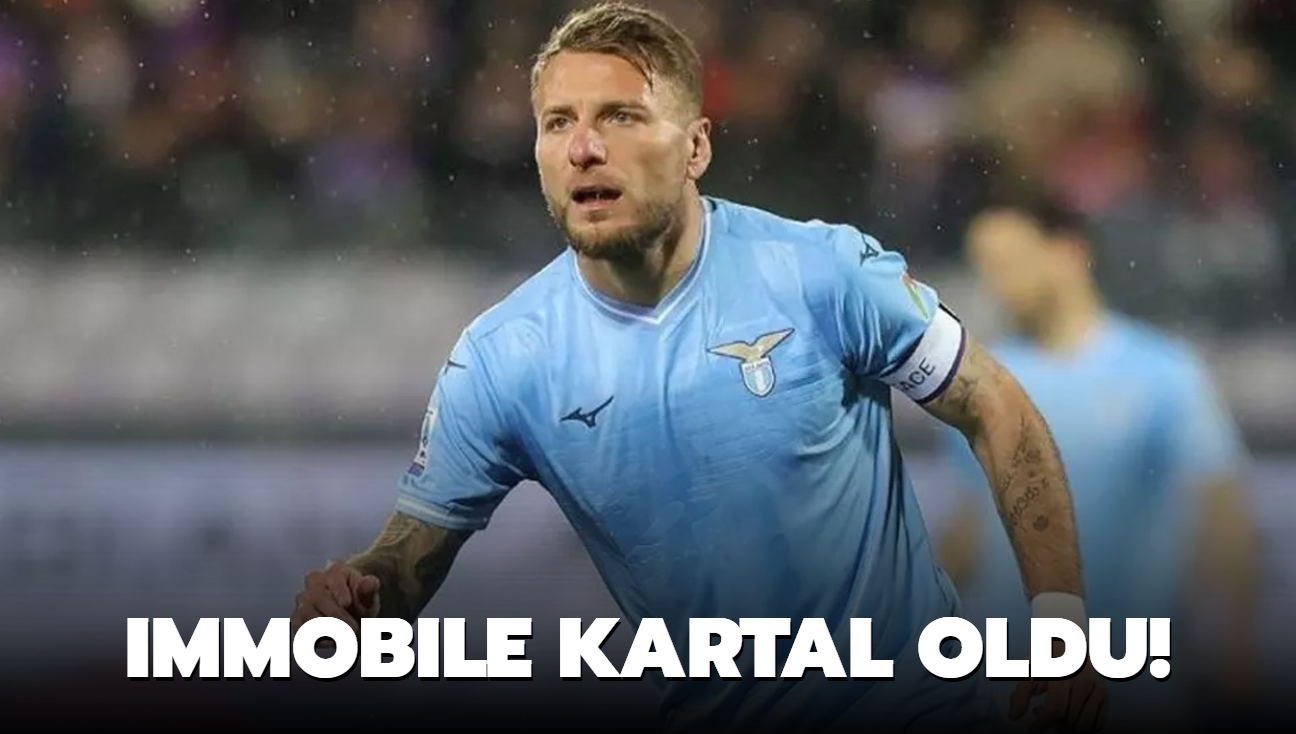 Immobile Kartal oldu!