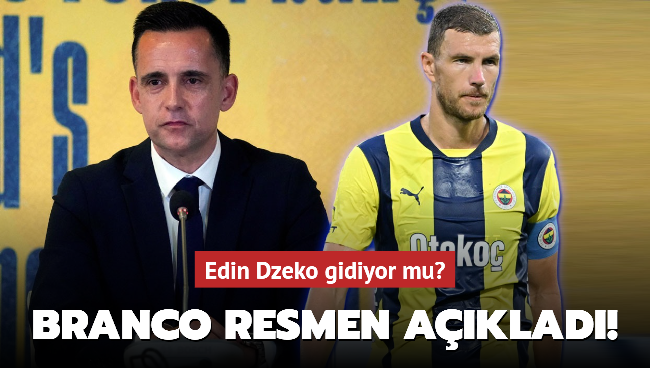 Mario Branco resmen aklad! Edin Dzeko gidiyor mu"