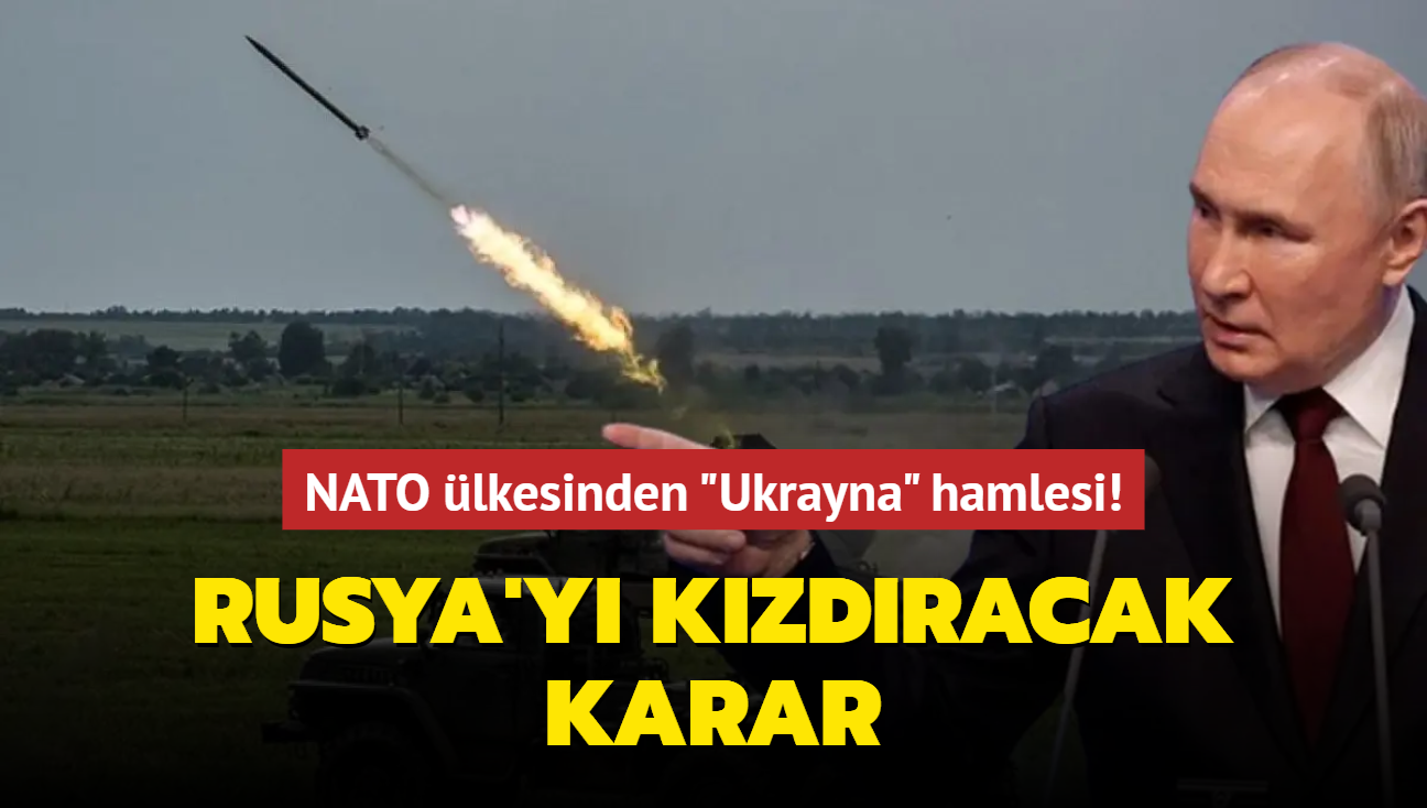 NATO lkesinden Ukrayna adm! Rusya'y kzdracak karar