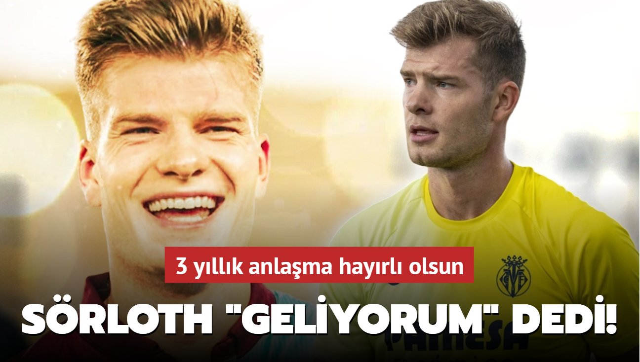 Ve Alexander Srloth "Geliyorum" dedi! 3 yllk anlama hayrl olsun