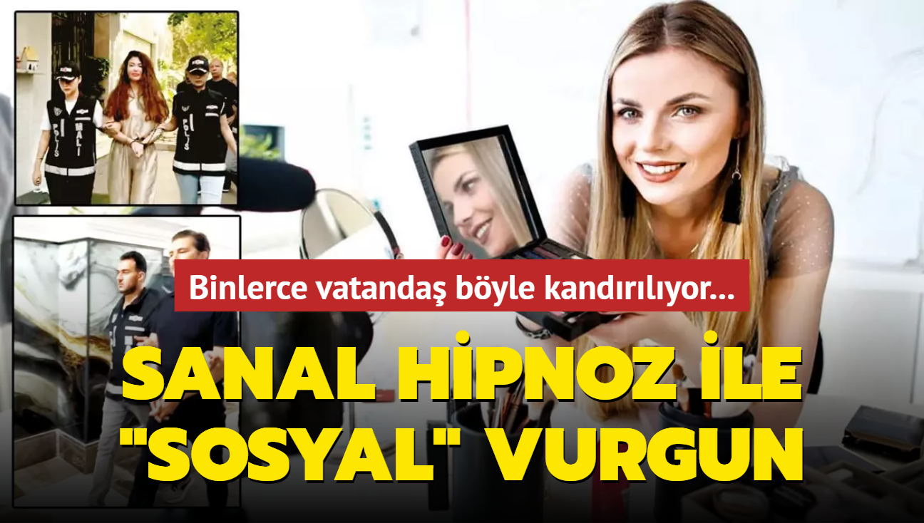 Sanal hipnoz ile "sosyal" vurgun