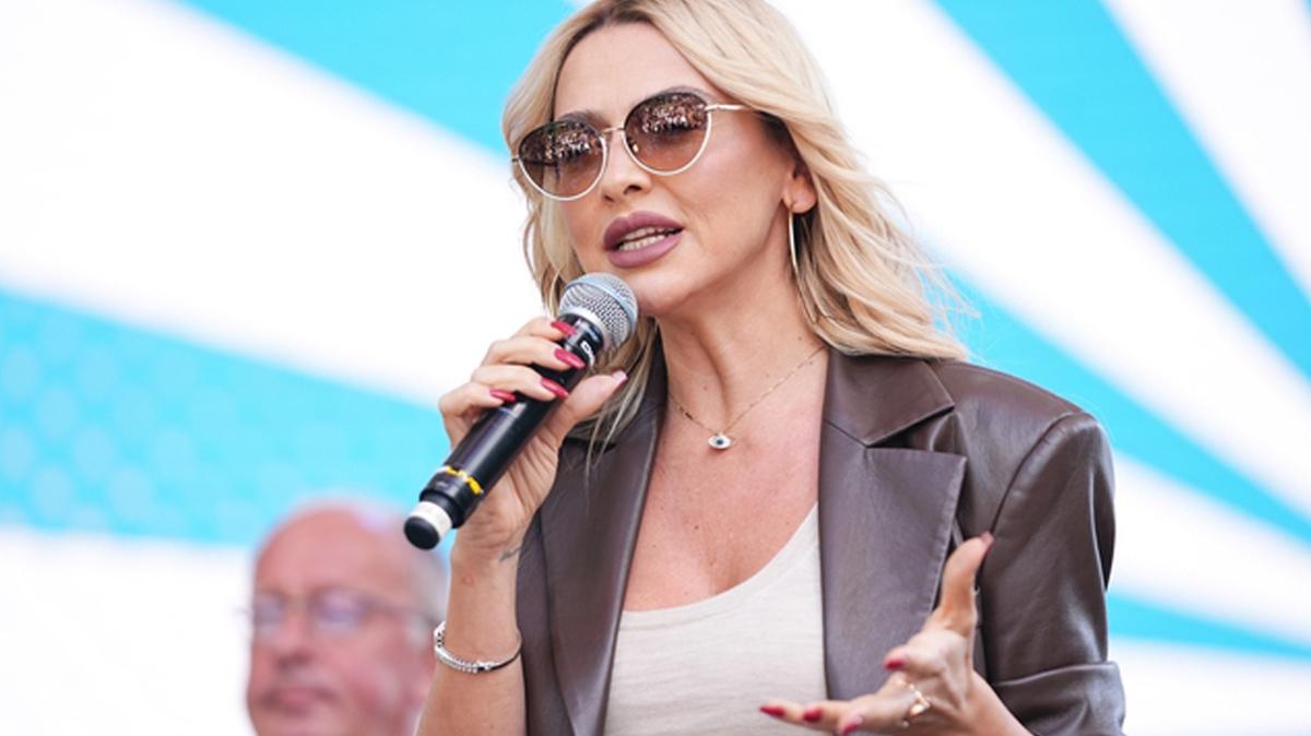 Hadise'den srail'in Gazze zulmne tepki: Var olmayan insanlktan irendiiniz an budur