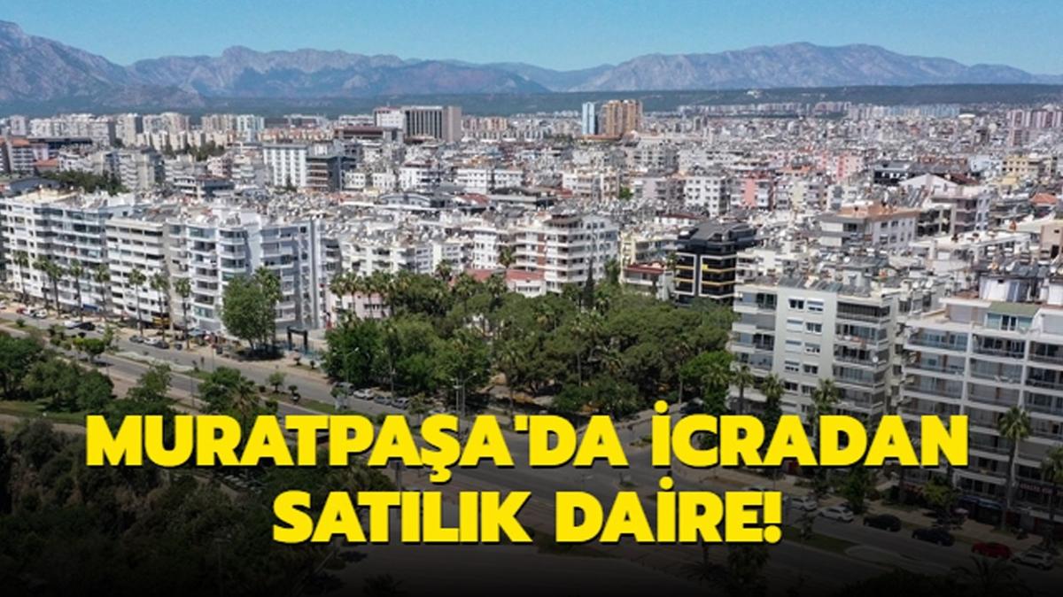 Muratpaa'da icradan satlk daire!