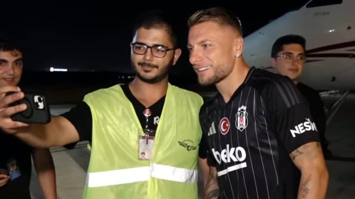 Ciro Immobile stanbul'a geldi!