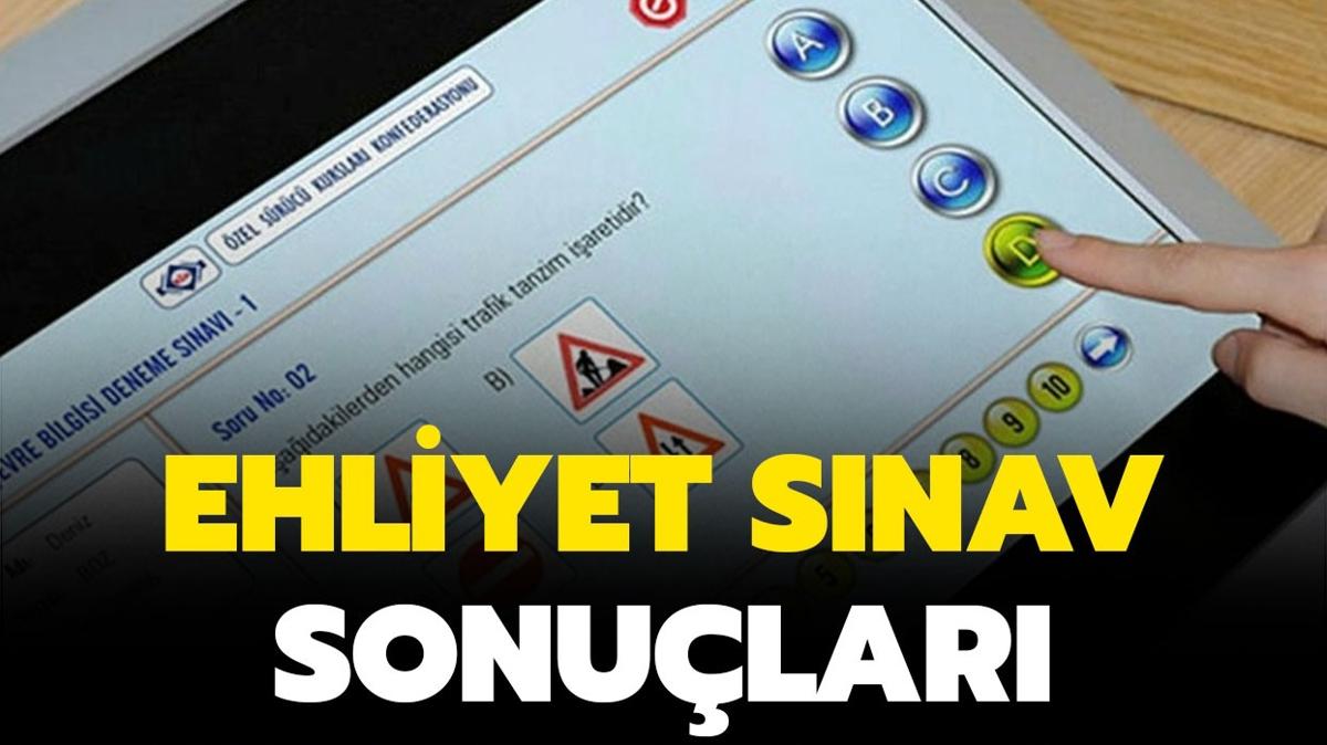 Ehliyet snav sonular akland m" MEB E-DEVLET E-SINAV sonular sorgulama sayfas 2024