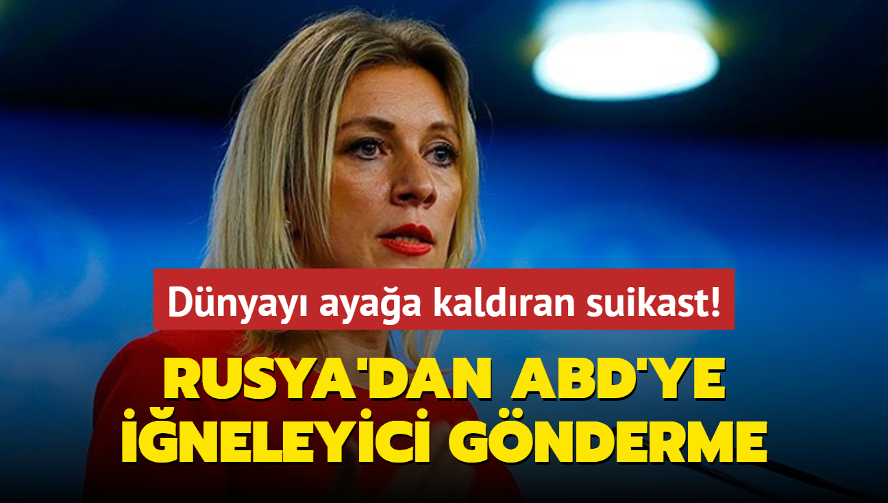 Dnyay ayaa kaldran suikast! Rusya'dan ABD'ye ineleyici gnderme