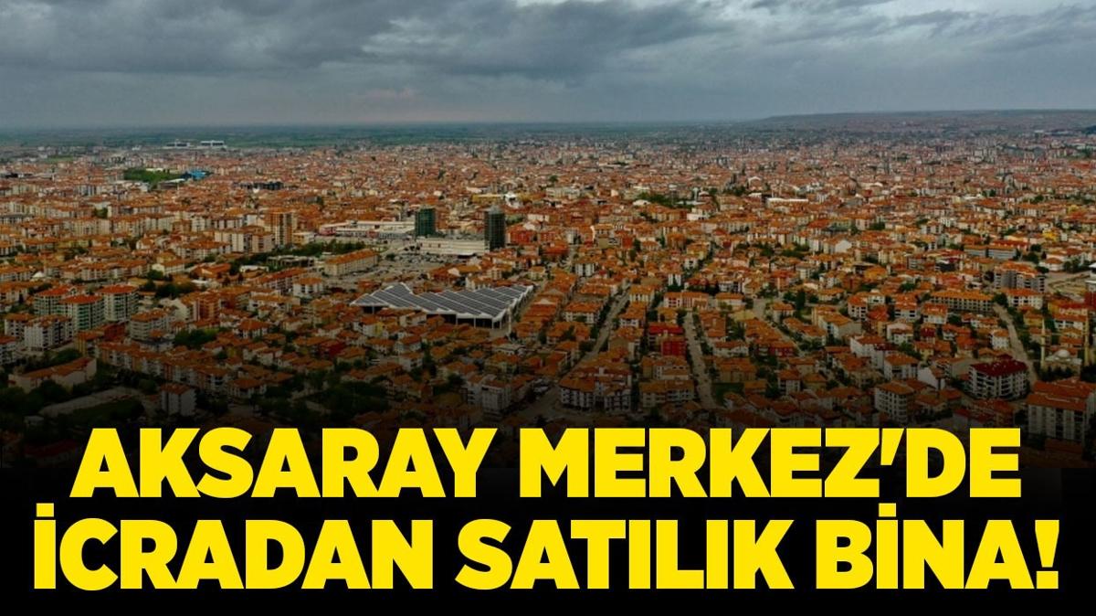 Aksaray Merkez'de icradan satlk bina!