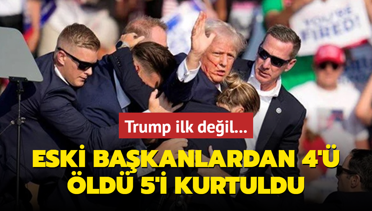 Trump ilk deil: Eski bakanlardan 4' ld, 5'i kurtuldu