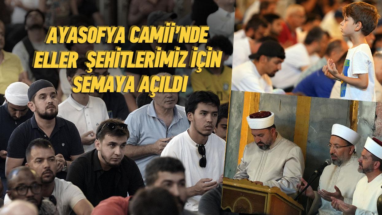 ehitler unutulmad: Ayasofya Camii'nde hatim program