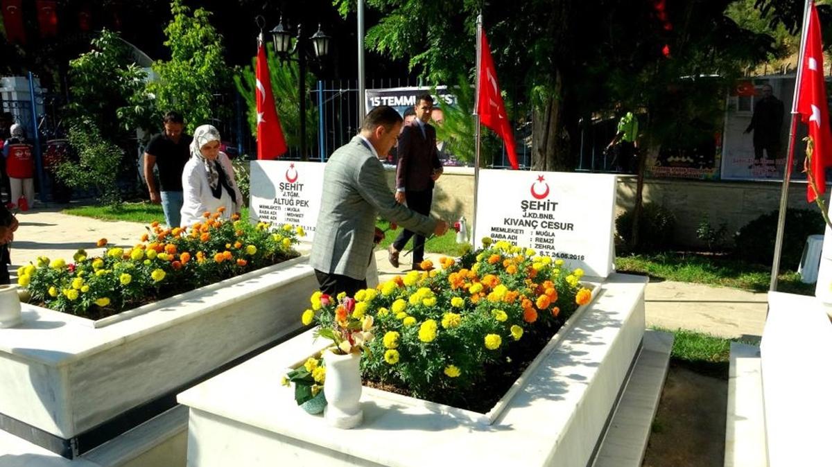 15 Temmuz ehitleri Mula'da yd edildi