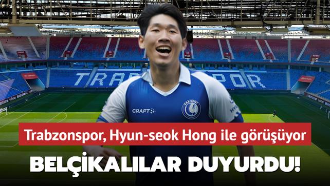 Belikallar duyurdu! Trabzonspor, Hyun-seok Hong ile gryor