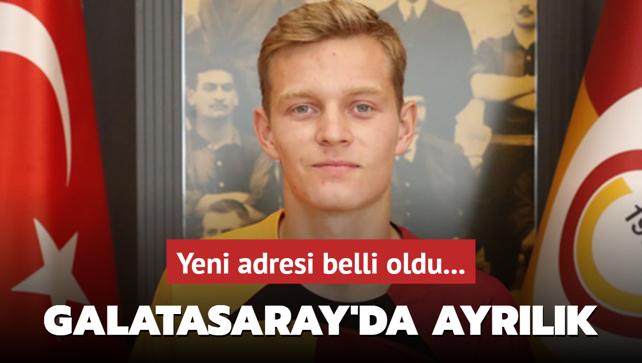 Galatasaray'da ayrlk! Yeni adresi belli oldu