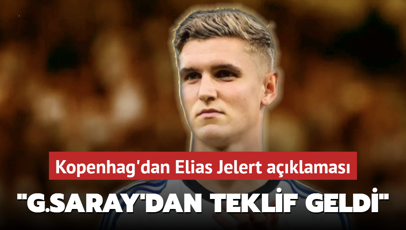 "Galatasaray'dan Teklif Geldi, Görüşüyoruz" Kopenhag'dan Elias Jelert ...