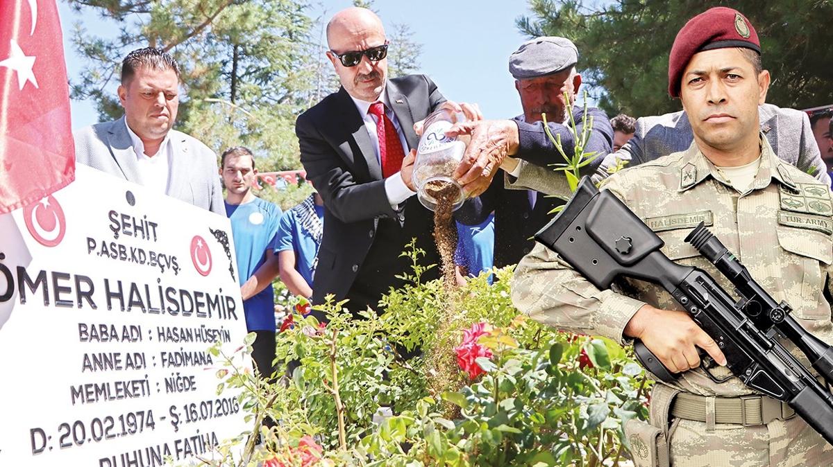 15 Temmuz ehitleri unutulmad! Ac ve gurur bir arada