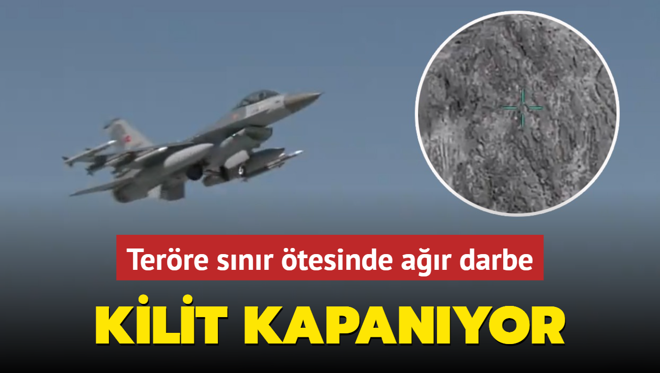 Irak ve Suriye'nin kuzeyinde 10 PKK'l terrist ldrld