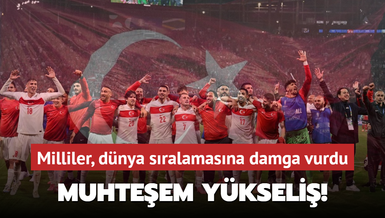 Muhteem ykseli! Milliler, dnya sralamasna damga vurdu