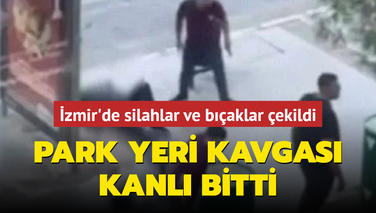 Park yeri kavgas kanl bitti