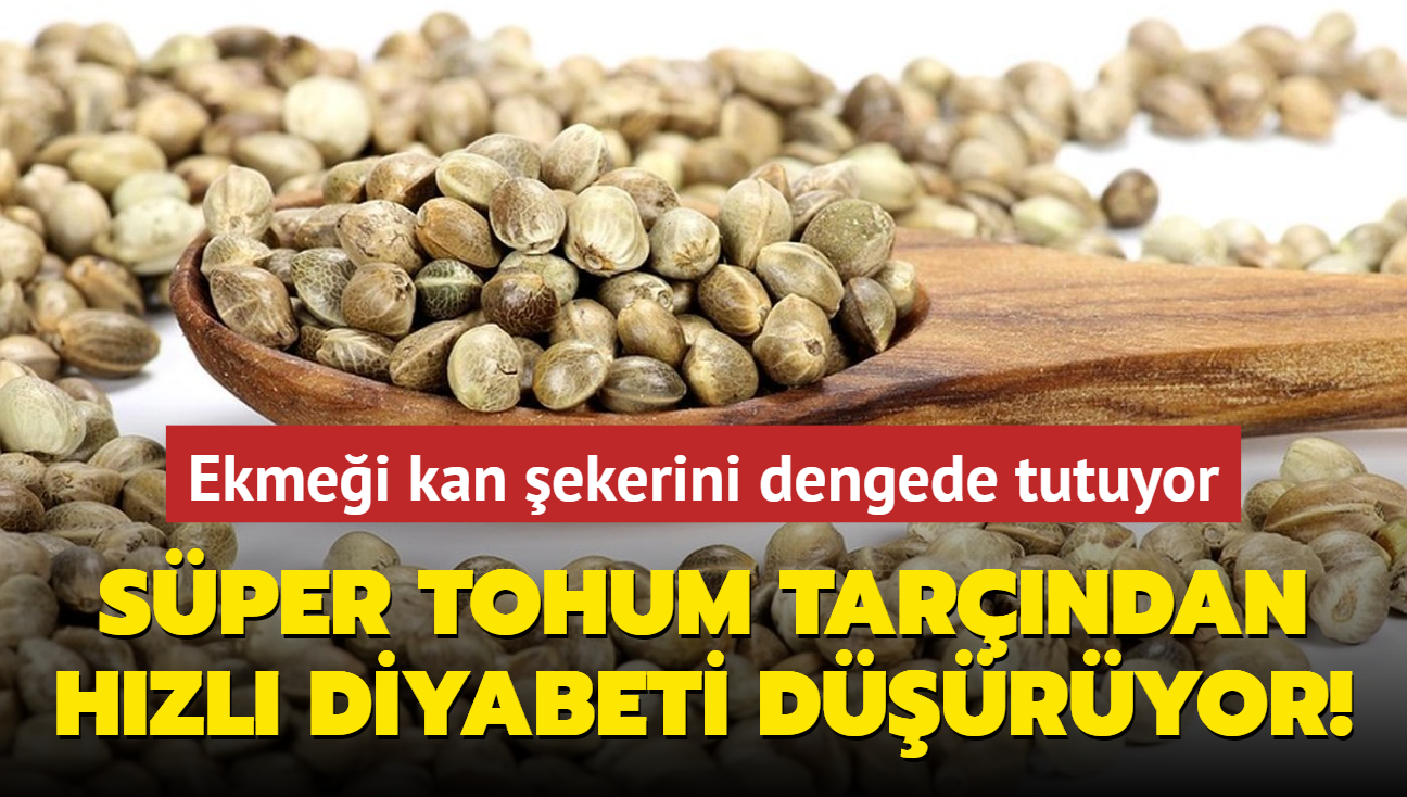 Sper tohum tarndan hzl diyabeti dryor! Ekmei kan ekerini dengede tutuyor