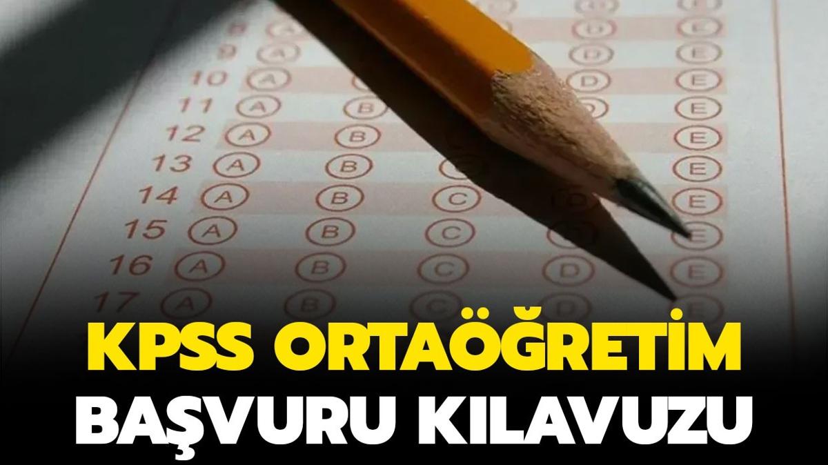 KPSS Ortaretim bavuru ekran! KPSS Ortaretim bavuru tarihleri ve klavuzu