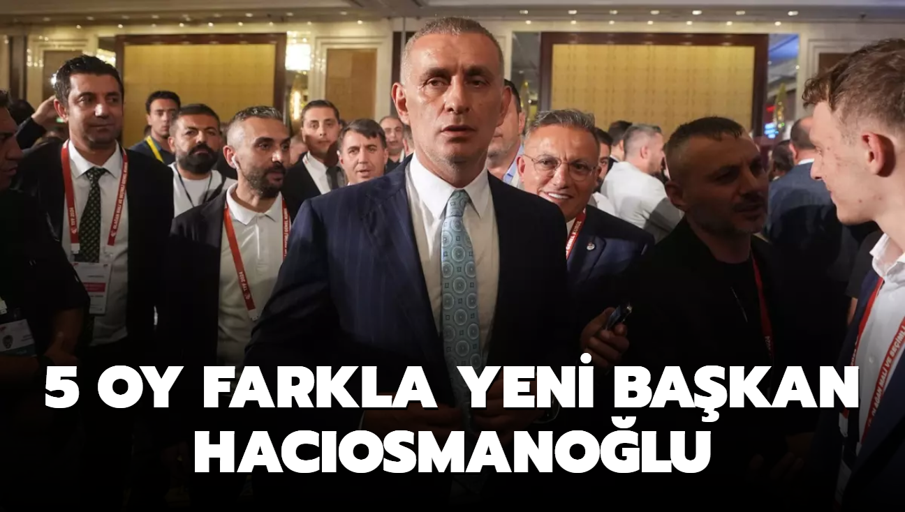 5 oy farkla yeni bakan Hacosmanolu