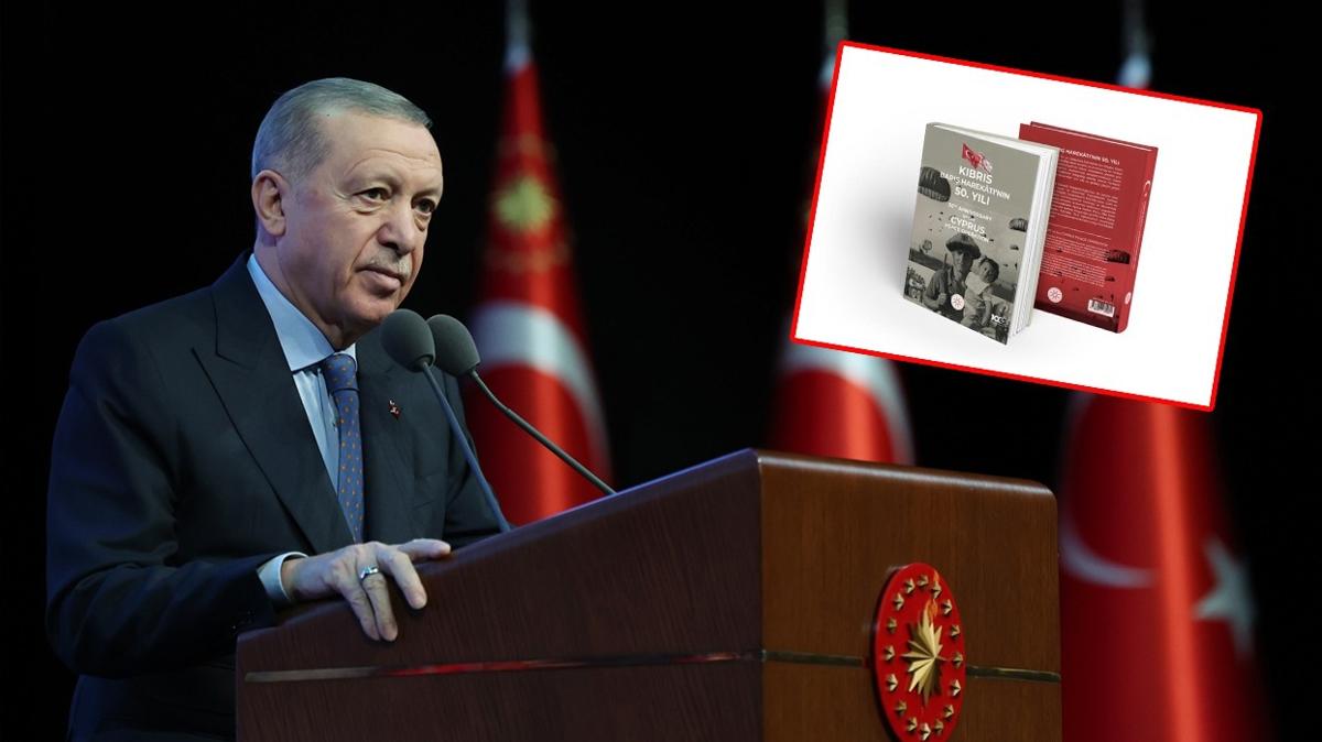 Bakan Erdoan, "Kbrs Bar Harekat'nn 50. Yl" kitabnn takdim yazsn yazd