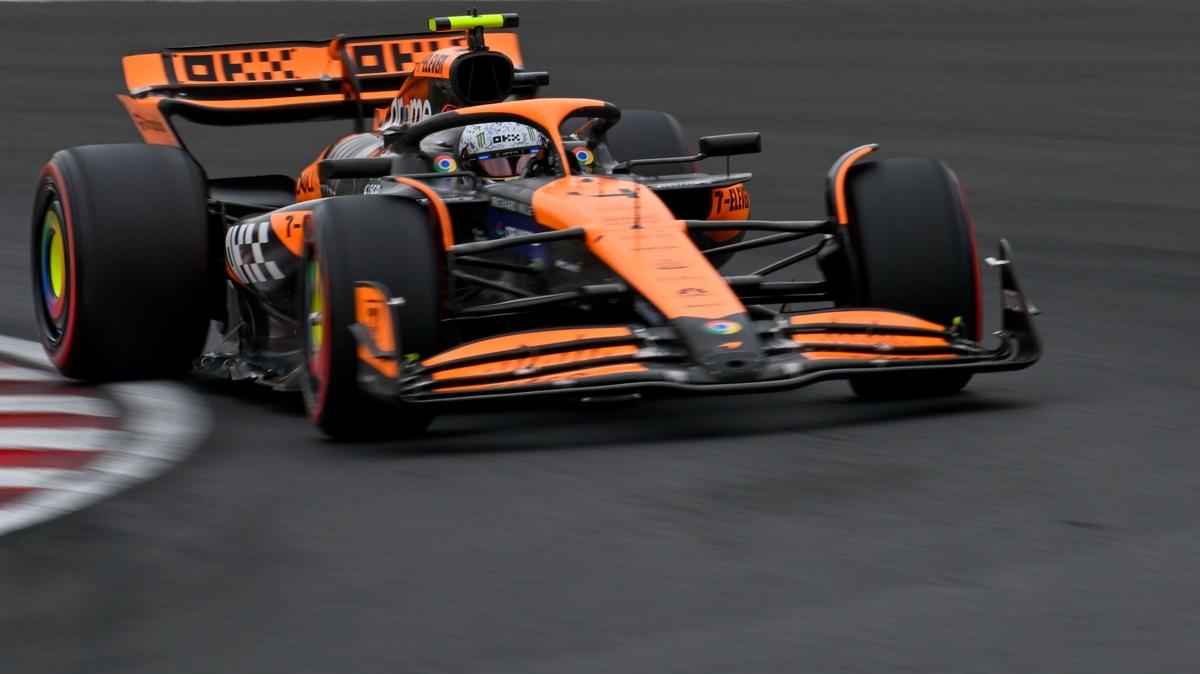 Macaristan Grand Prix'sinde pole pozisyonunun sahibi Lando Norris