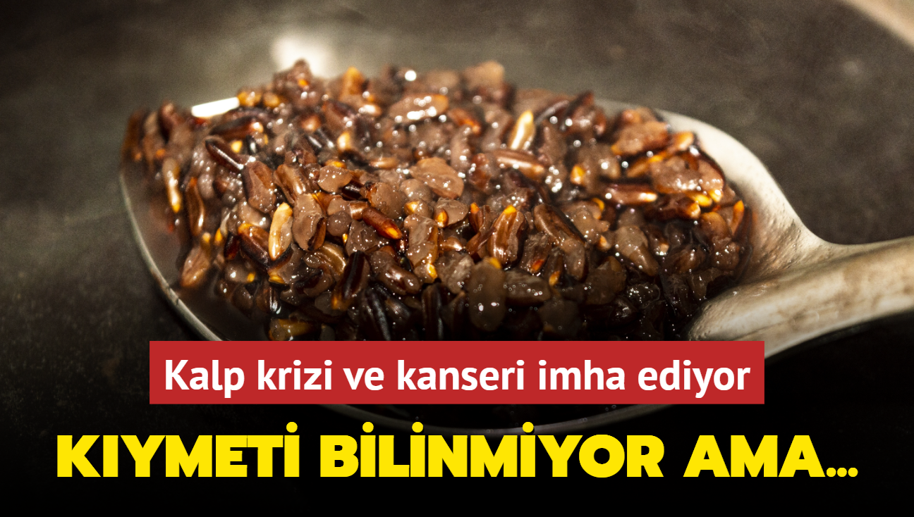 Kymeti bilinmiyor ama... Kalp krizi ve kanseri imha ediyor, tarifi...