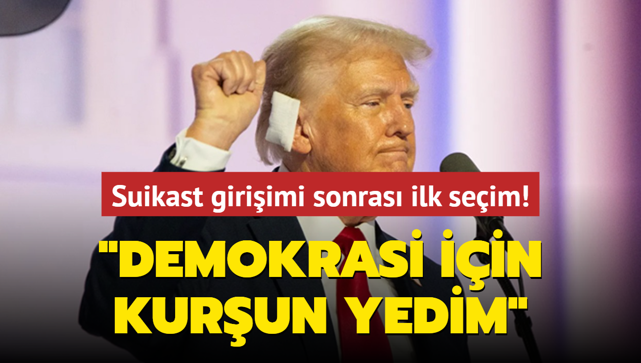 Suikast giriimi sonras ilk seim: Demokrasi iin kurun yedim