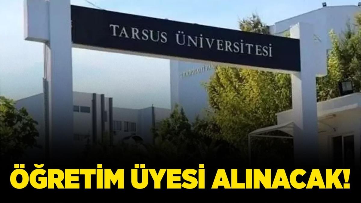 Tarsus niversitesi 19 retim yesi alacak!