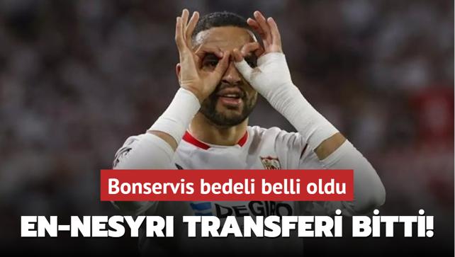 Ve En-Nesyri transferi bitti! Bonservis bedeli belli oldu