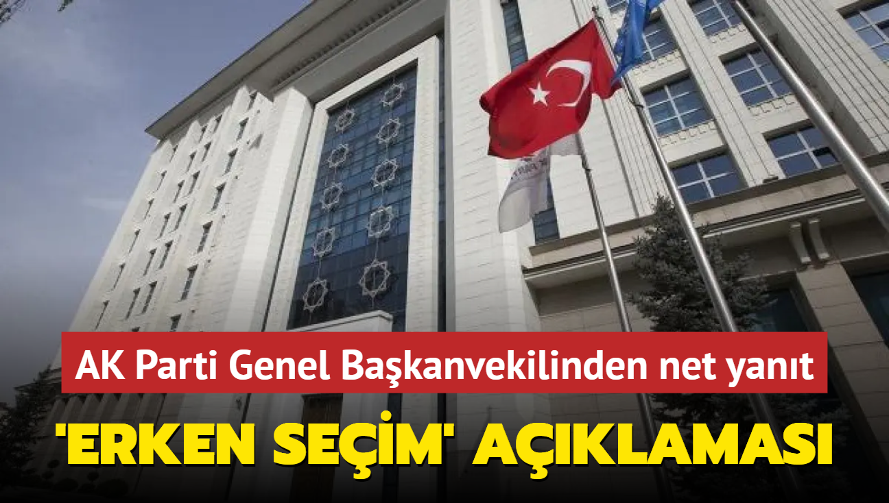 AK Parti'den 'erken seim' aklamas