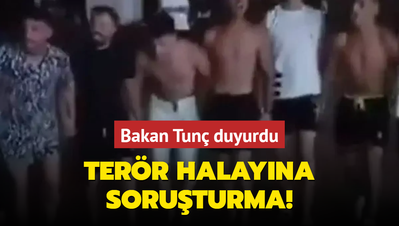 Mersin'deki terr halayna soruturma! 9 gzalt