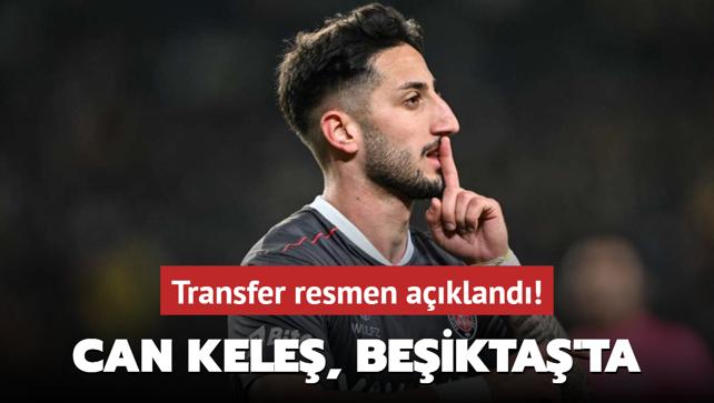 Transfer resmen akland! Can Kele, Beikta'ta