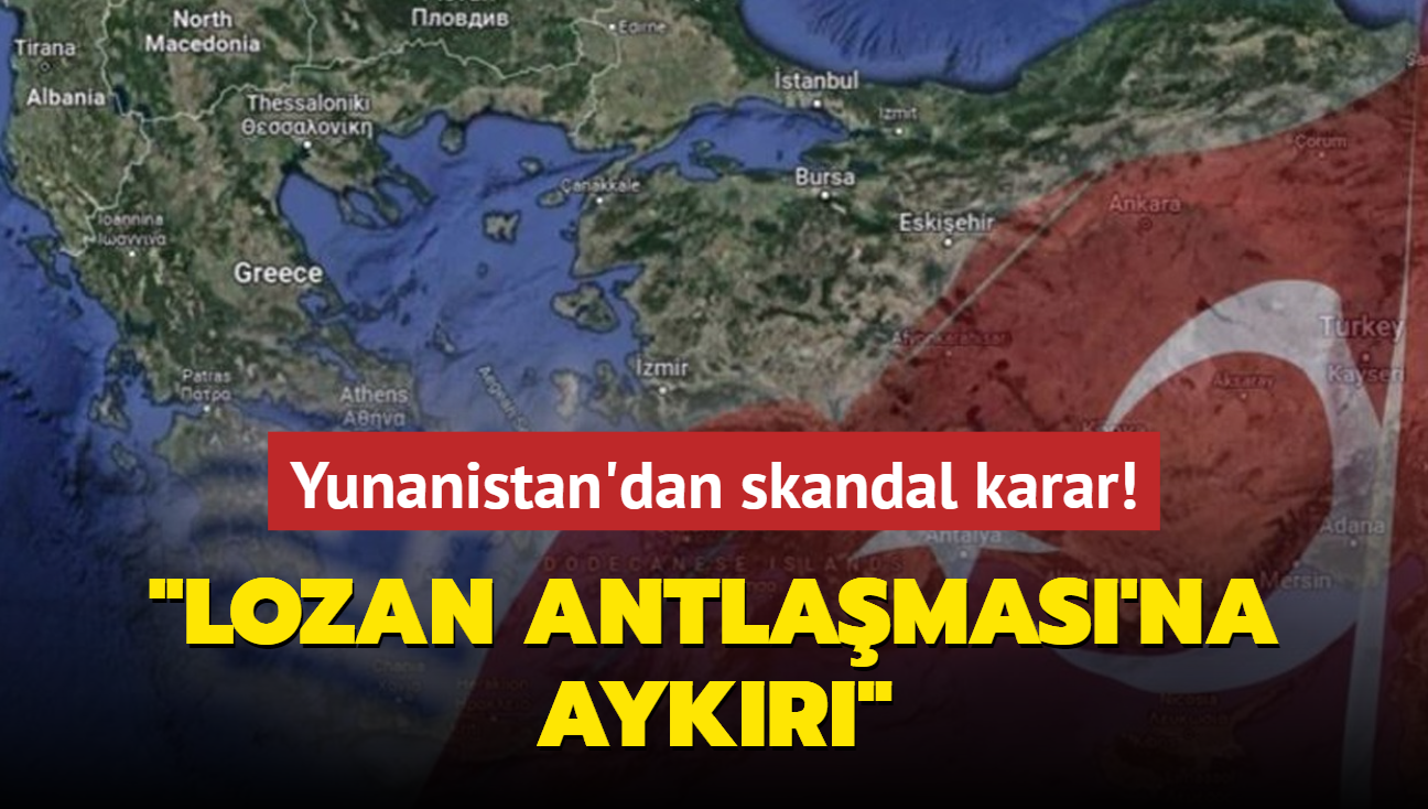 Yunanistan'dan Bat Trakya Trkleri iin skandal karar! 'Lozan Antlamas'na aykr'