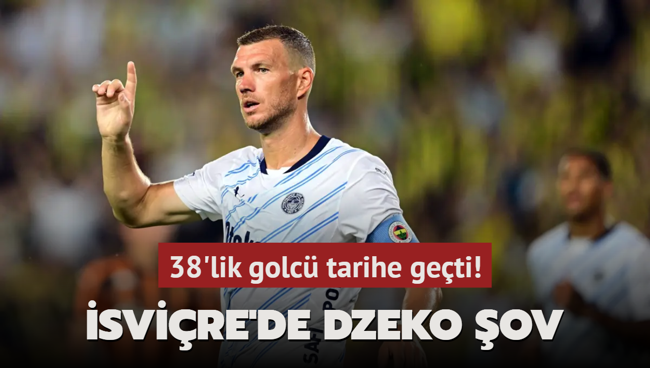 svire'de Dzeko ov! 38'lik golc tarihe geti