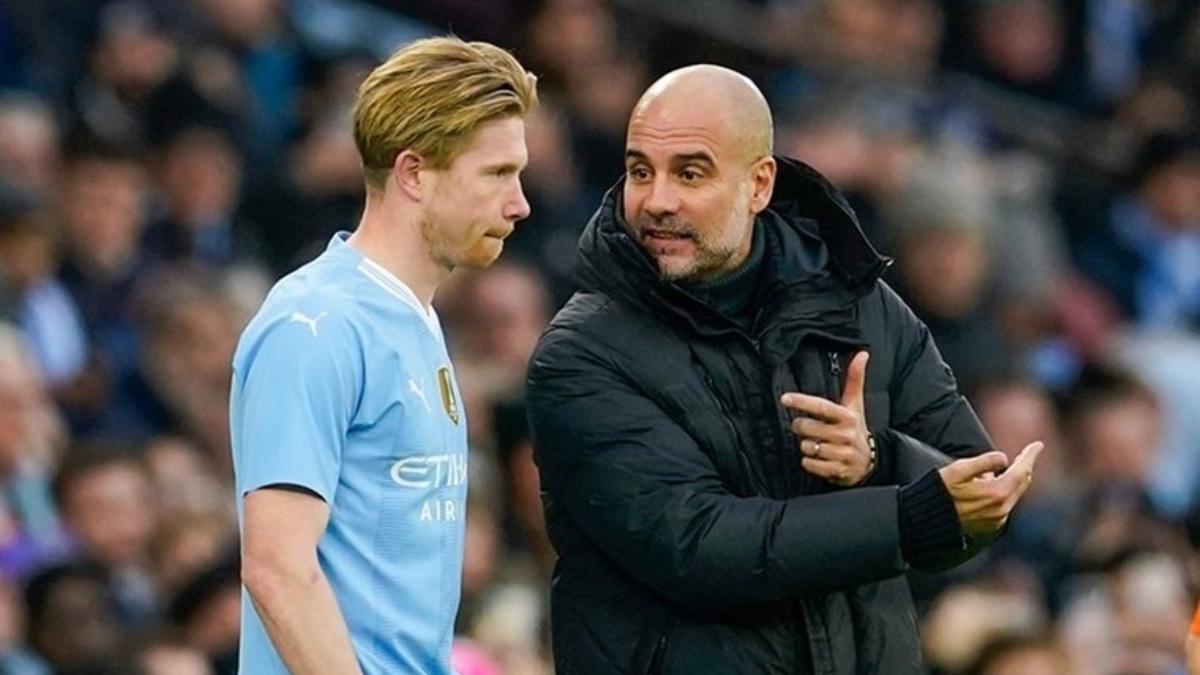 Guardiola, Kevin De Bruyne'nin gelecei hakknda konutu