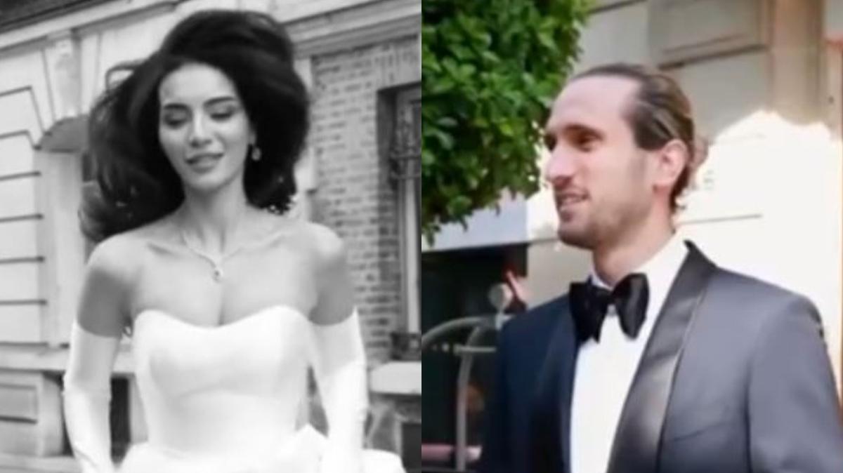 Melisa Asl Pamuk'la Yusuf Yazc'dan film gibi nikah videosu