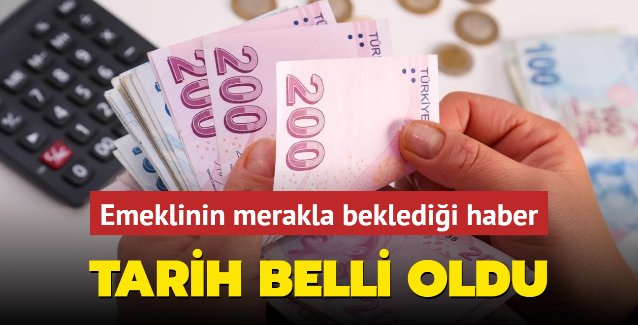 Emekli ve memur zam fark ne zaman yatacak" deme takvimi belli oldu  