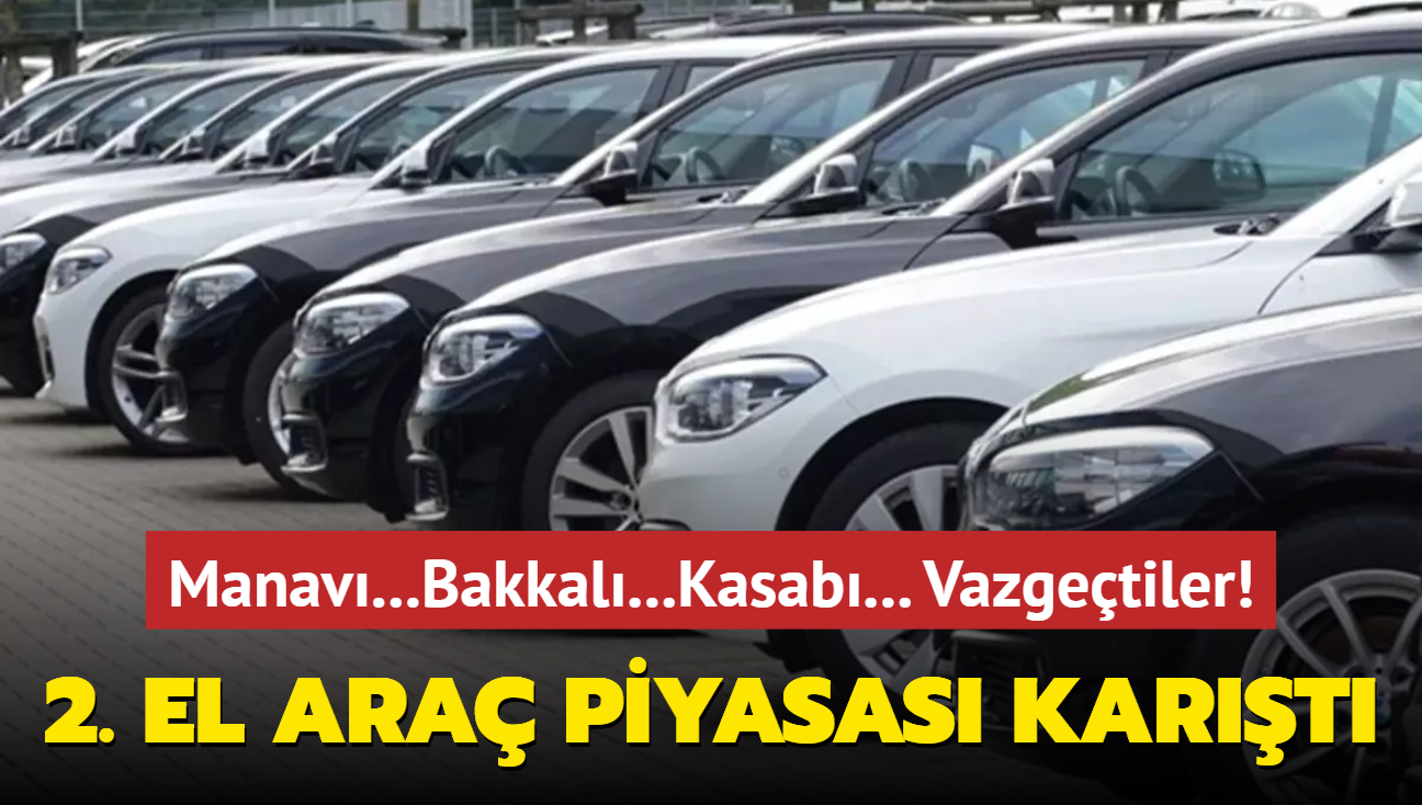 kinci el ara piyasas fena kart: Hepsi teker teker patlad