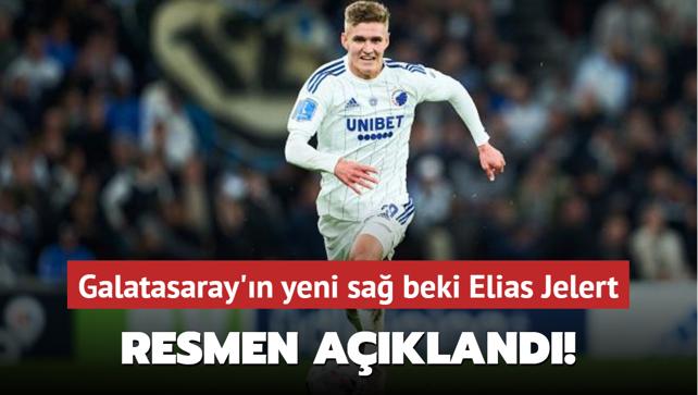 Resmen akland! Galatasaray'n yeni sa beki Elias Jelert