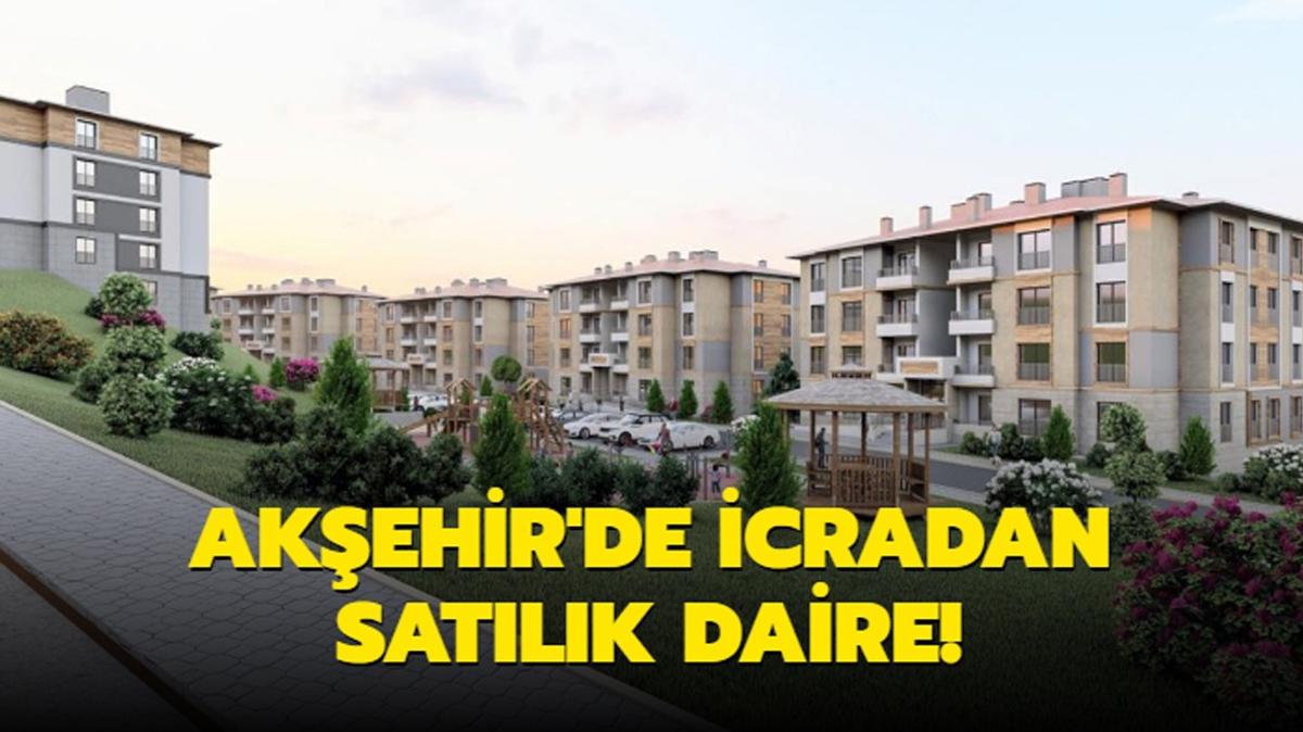 Akehir'de icradan satlk daire!