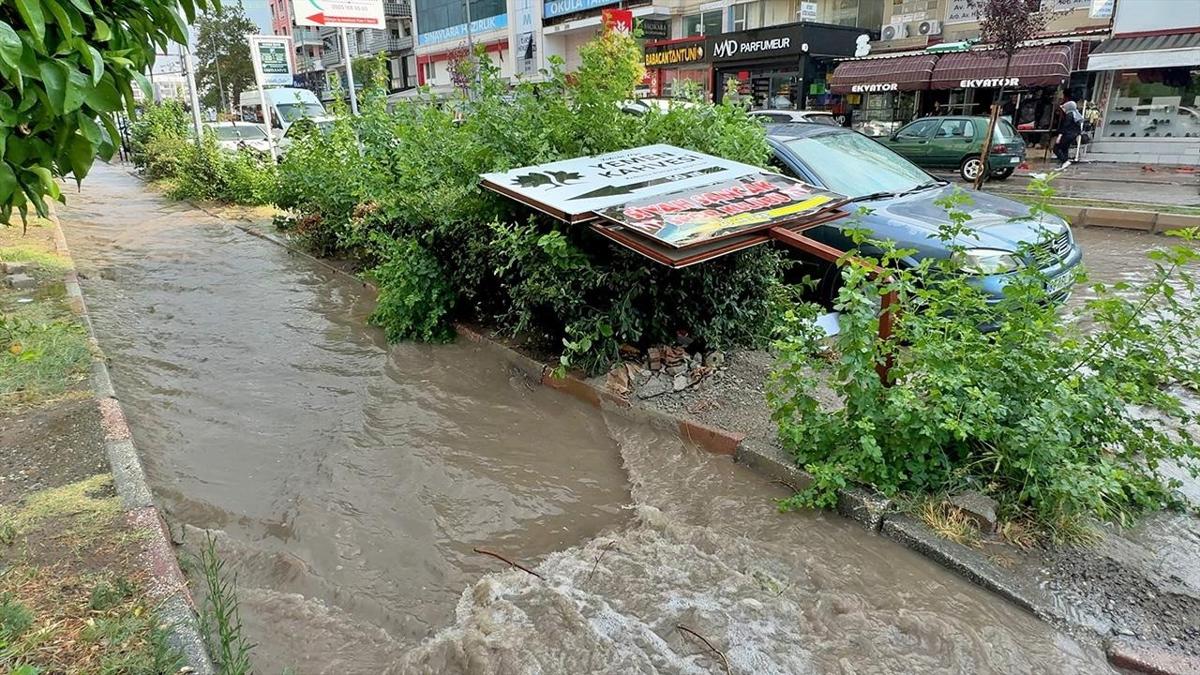 Osmaniye'de saanak ve iddetli rzgar!