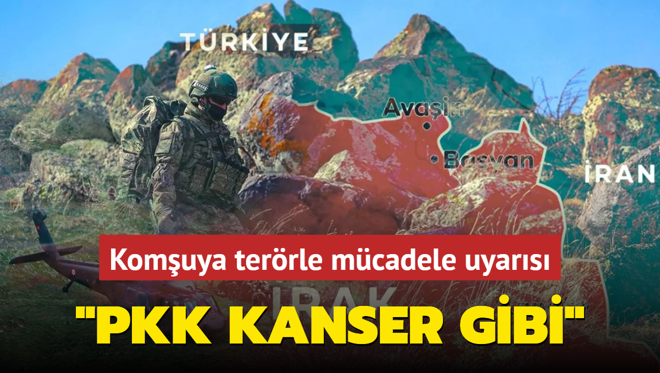 Trkiye'den komuya terrle mcadele uyars: PKK kanser gibi 