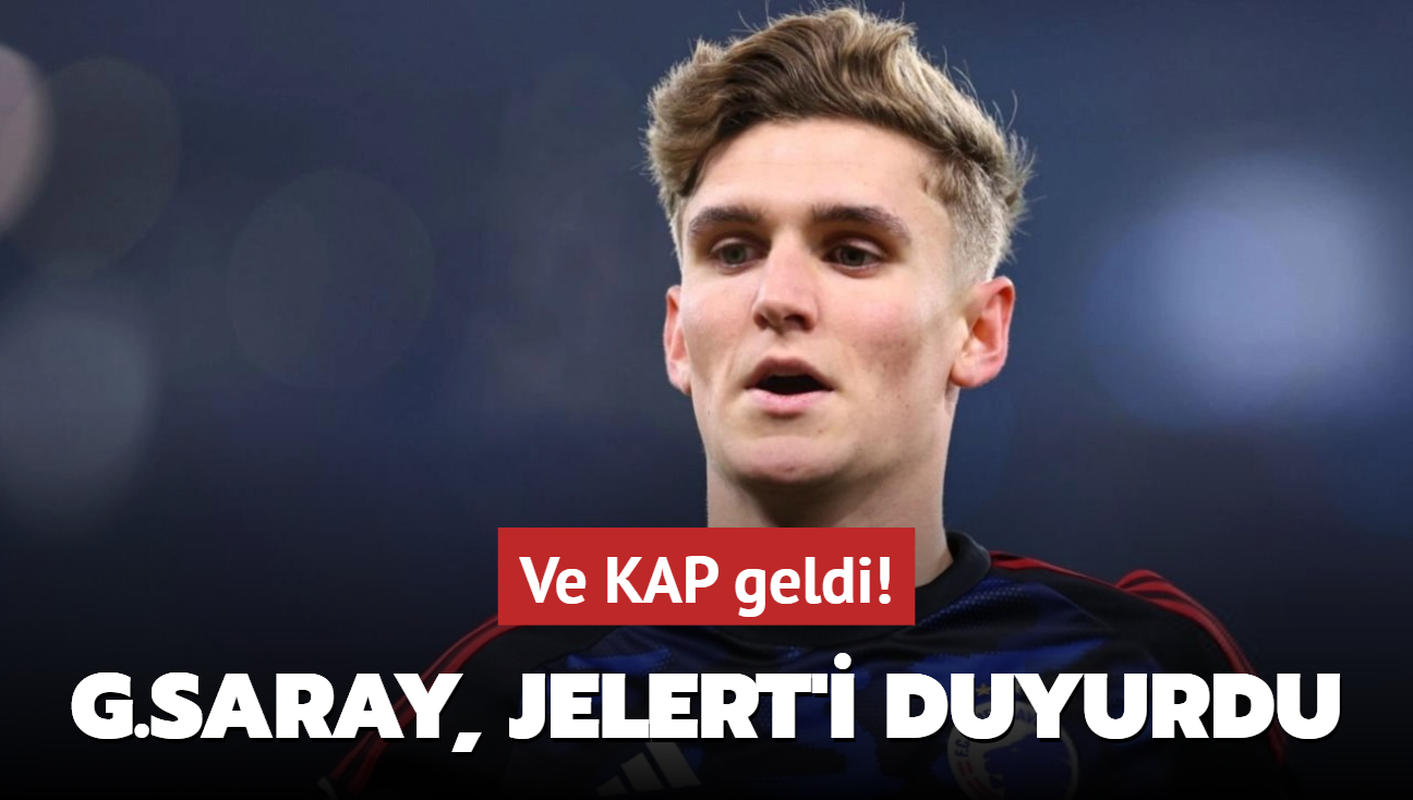 Ve KAP geldi! Galatasaray, Elias Jelert'i duyurdu