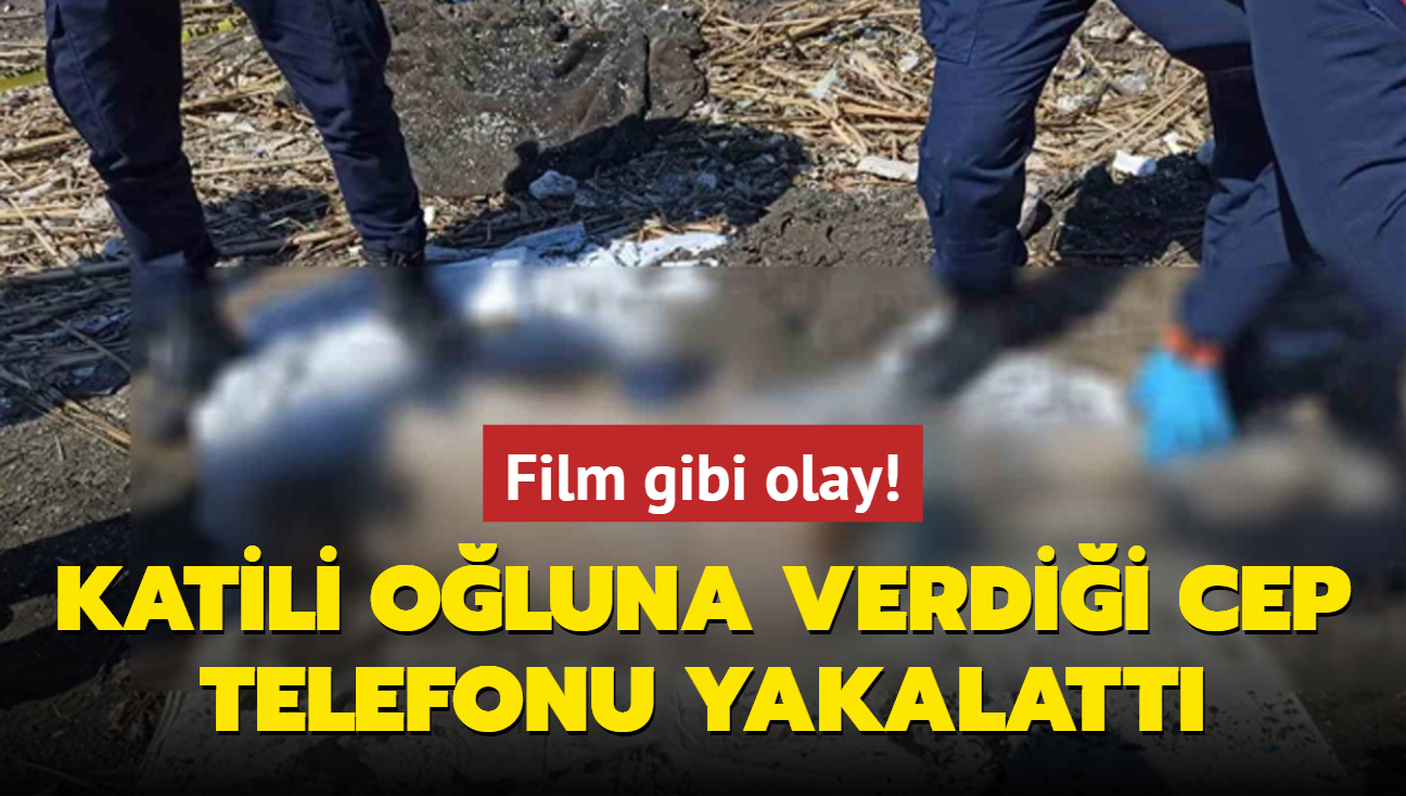 Katili oluna kullansn diye verdii cep telefonu yakalatt... Film gibi olay!