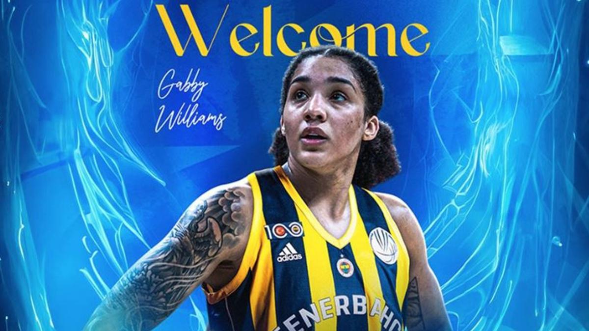 Fenerbahe Kadn Basketbol Takm'ndan Gabby Williams hamlesi