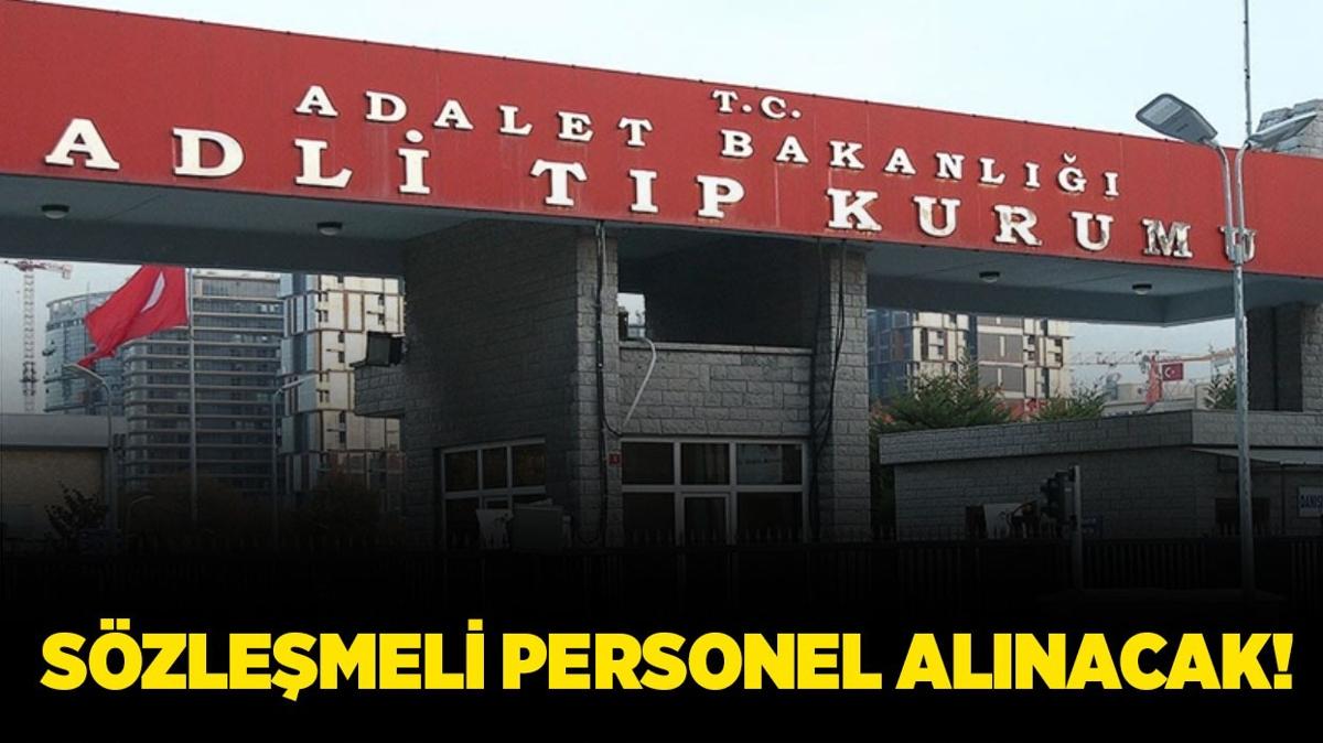 Adli Tp Kurumu Bakanl 80 Szlemeli Personel alacak!