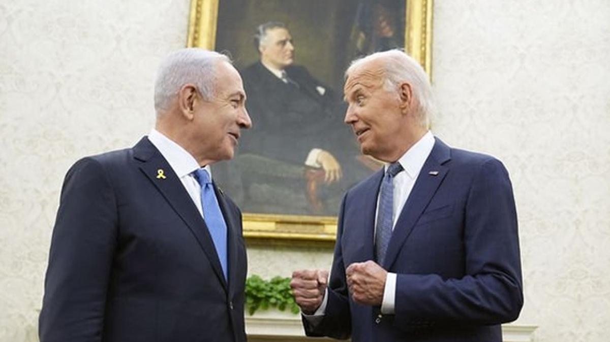 Biden'dan Netanyahu'ya atekes ars