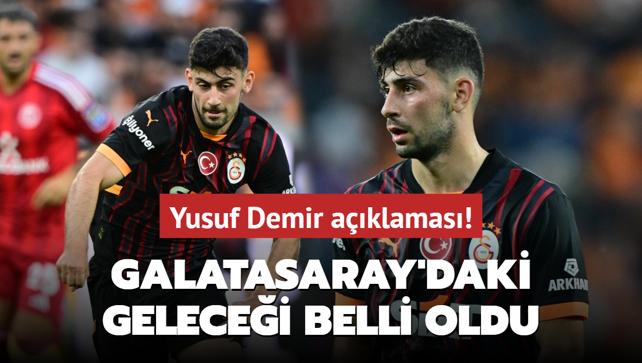 Yusuf Demir aklamas! Galatasaray'daki gelecei belli oldu